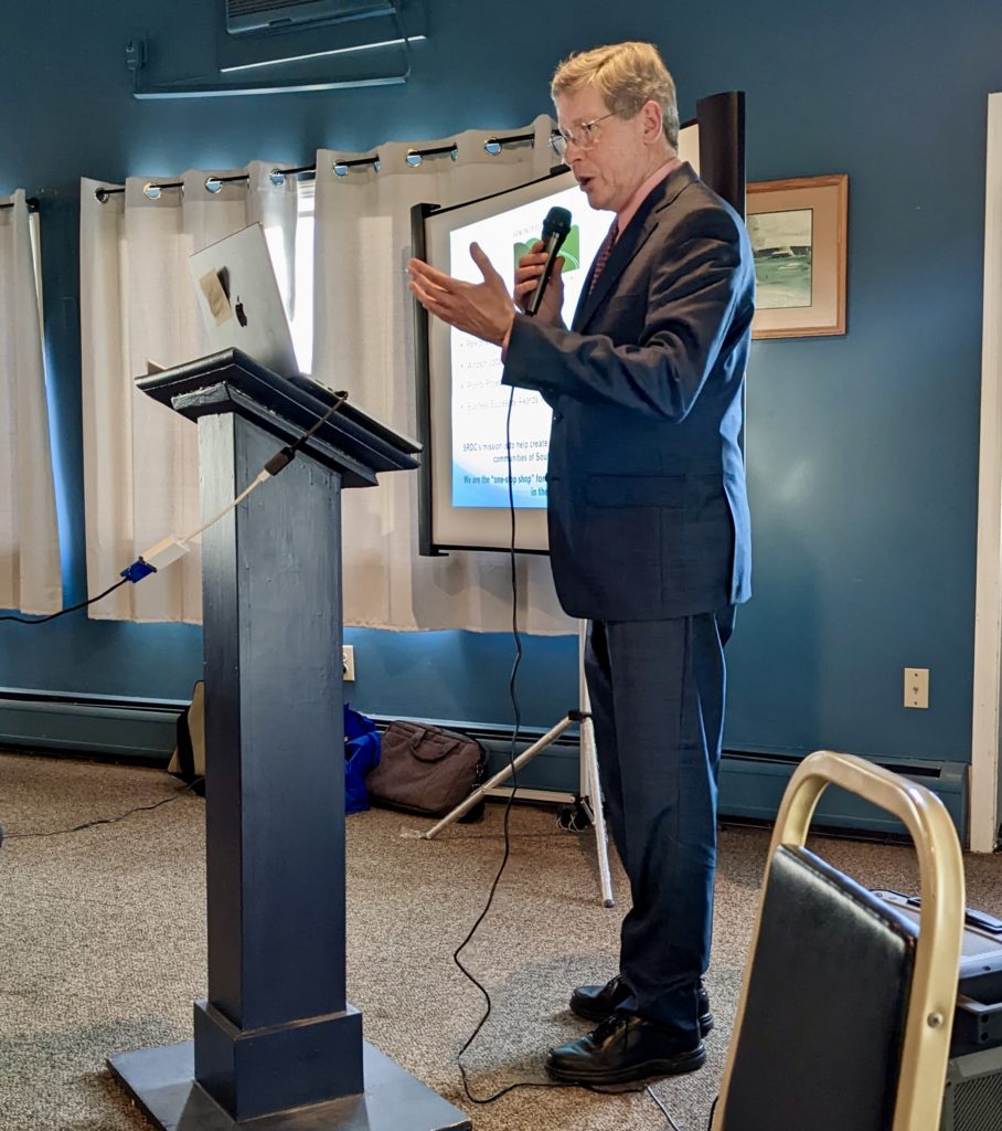 Speakers Tout Benefits of the new Vermont State University at SRDC